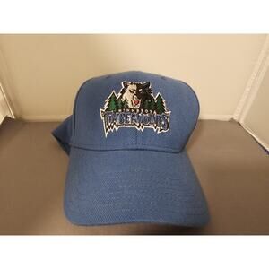 Minnesota Timberwolves Hat/Cap - Blue w/Trees Logo - NBA Elevation - Fitted